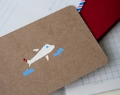 happy landing / kraft postcards by one fine dae