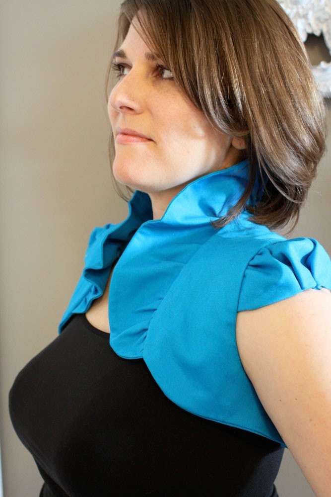 ON SALE Turquoise Shrug