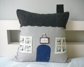 77 Retro Tulip Ave - House Pillow Cover