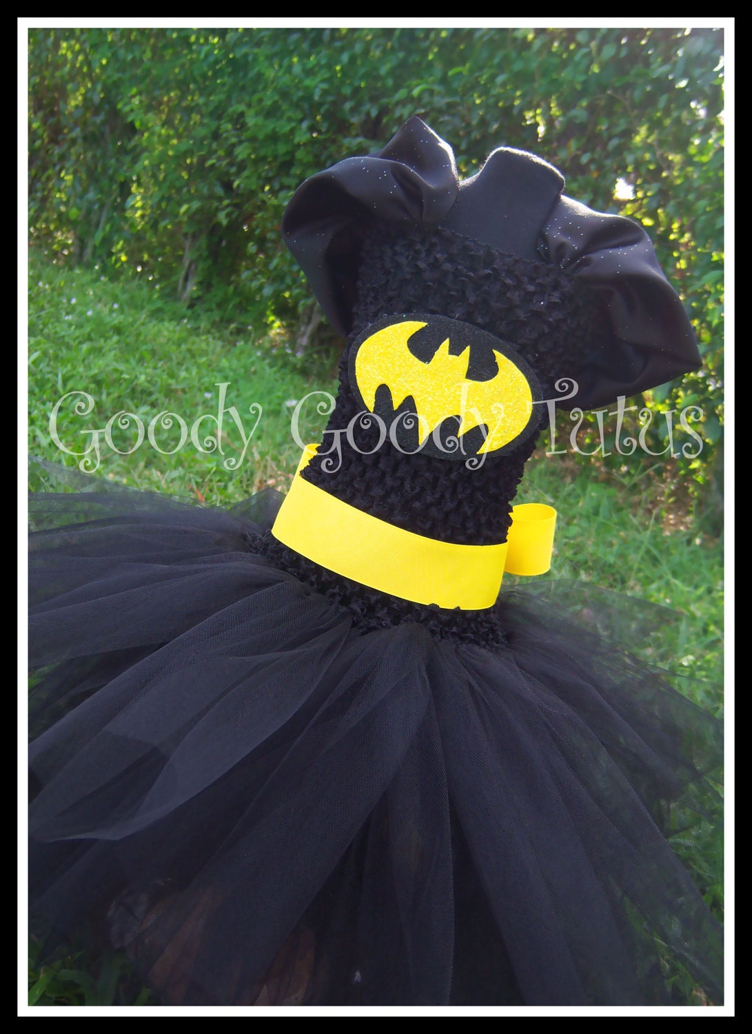 I'M BATGIRL Batman Inspired Tutu Dress - Small 12/18mos