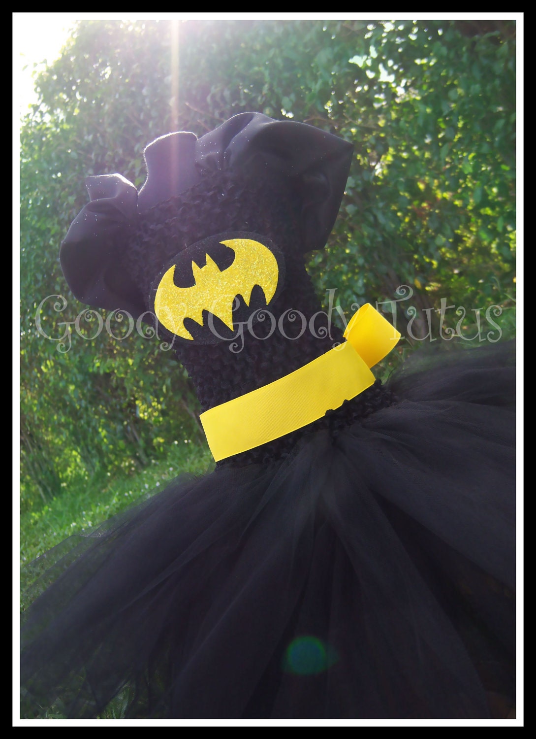 I'M BATGIRL Batman Inspired Tutu Dress - Large 4-6t