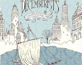 Decemberists at Summerstage 2007 - silkscreen