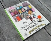 Vintage Modern Kids Book - Mi Diccionario Ilustrado
