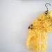 Mustard Yellow Shawl, Neckwarmer, Smiling Flowers, Gift For Her, Mum,Sisters-TeamT