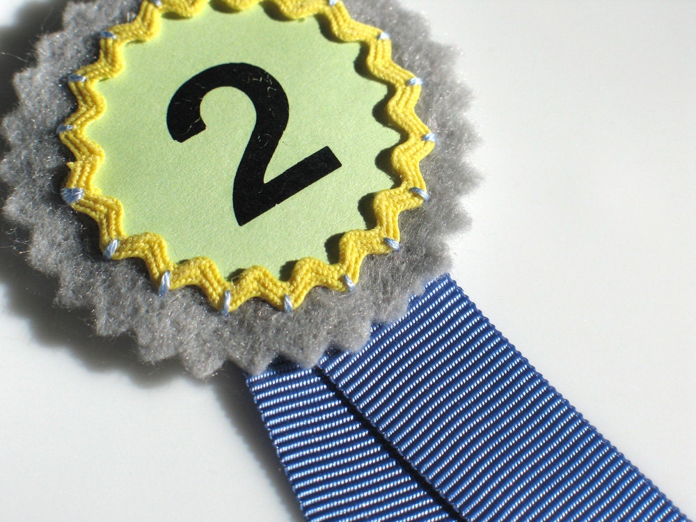 SALE - baby birthday ribbon - 2nd