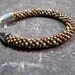 Goes With Anything Bracelet - Matte Metallic Bead Rope