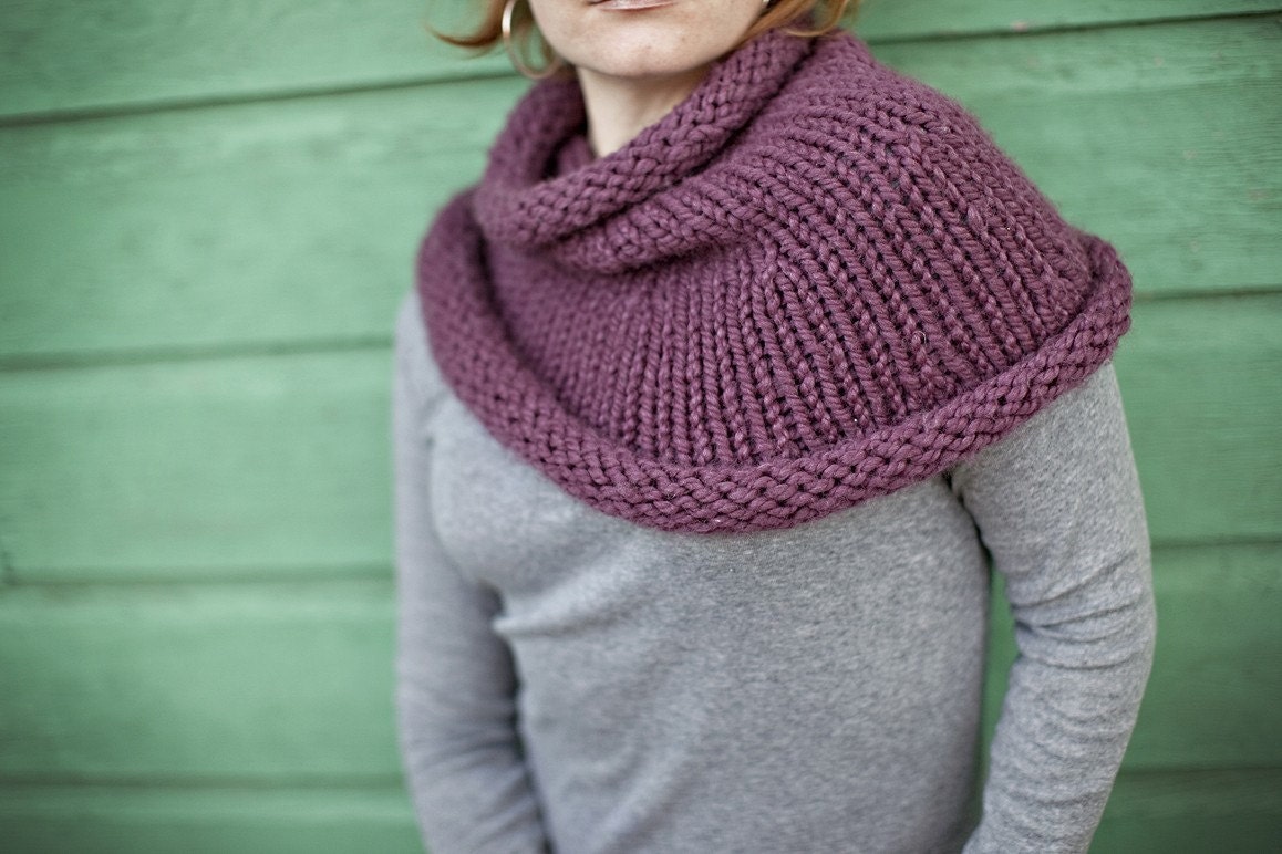 Cozy Cowl in Chartreuse