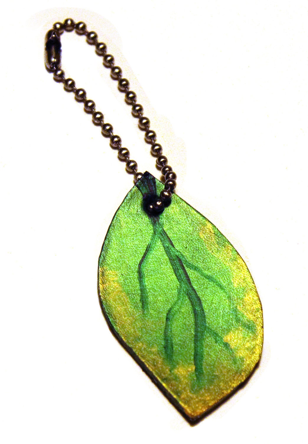 Little Leaf - Handmade Leather Keychain
