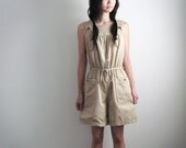 Vintage camel jumper with a belt.(SALE)