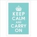 Keep Calm and Carry On, 13x19 Poster (PARIS BLUE featured) Buy 3 get 1 FREE keep calm art keep calm print