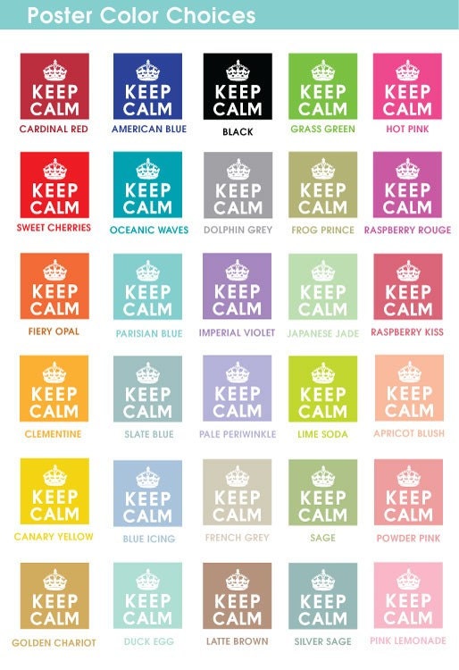 Keep Calm and Drink Champagne 13x19- (Color Pink Lemonade featured) Buy 3 and get 1 FREE keep calm art keep calm poster