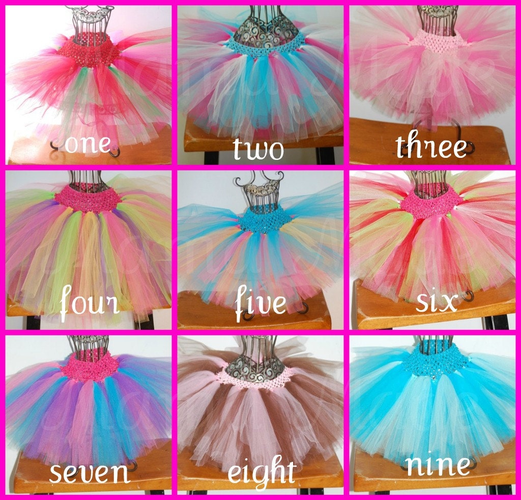 Tutu sizes newborn 3 mo 6 mo 9 mo 12 mo 24 mo 2t 3t