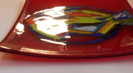 Fused Glass Sushi Dish