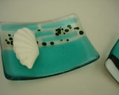 Teal Soap dish
