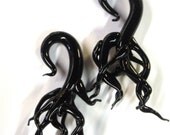 4g,2g,1g,0g,00g THE ROOTS Ear Shape Plugs Gauges for Stretched Ears 100% Hard Glass
