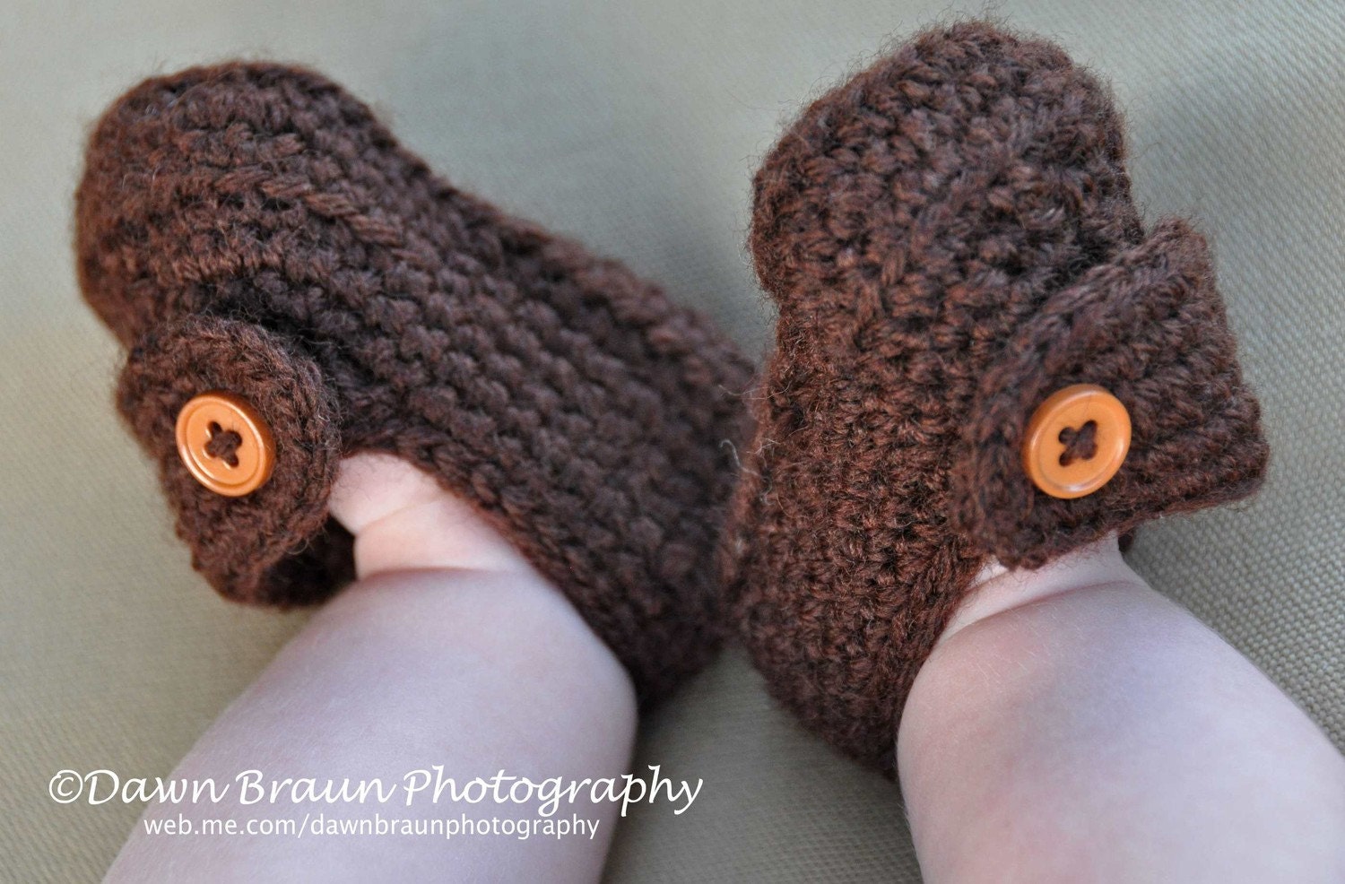 Baby Boy Shoes Booties Loafers in Chocolate Brown