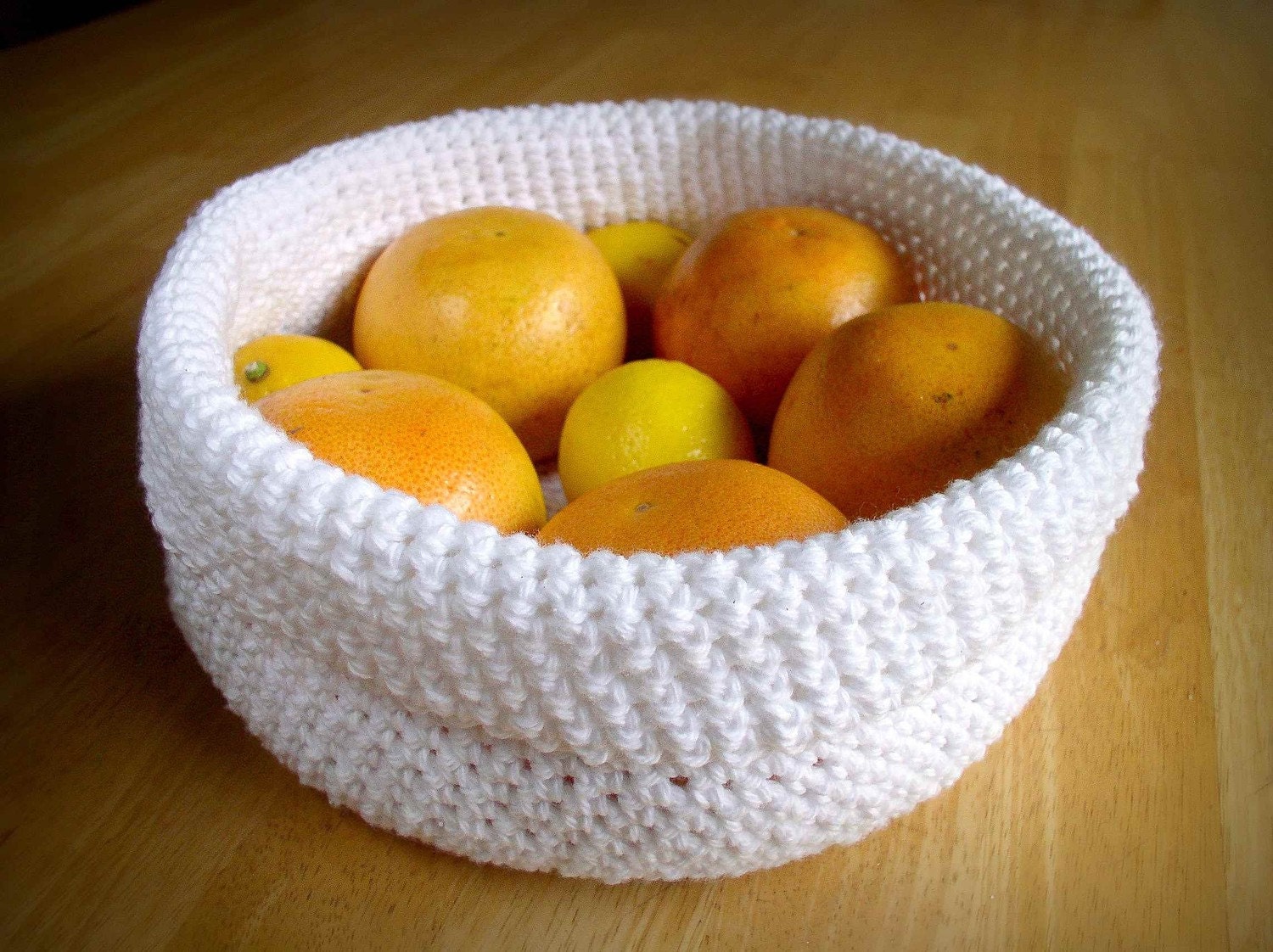 Large Basket - White Cotton -