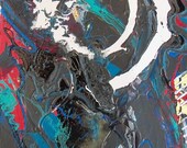 spiral abstract painting by david austin