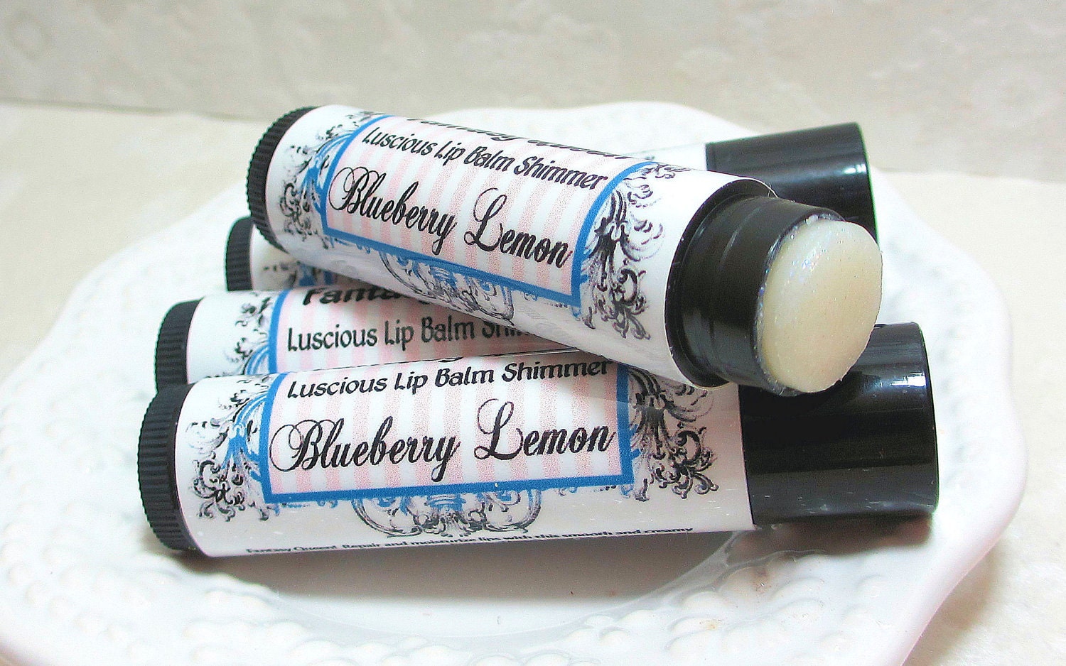 Blueberry Lemon Lip Balm Shimmer Fantasy Queen