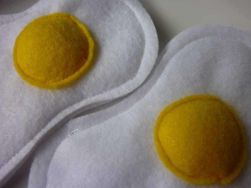 Eggs - Felt Play Food