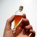 Miniature Amphora Bottle, Hand Blown Glass