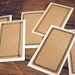 Decorative Kraft Adhesive Labels (Set of 8)