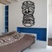 Hawaiian Tiki Dude with unique vintage look - very detailed- vinyl wall art decals graphic sticker by 3rdaveshore