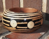 African Vibe Urban Chic Laminated Wood Bangle