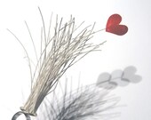 Snip-Ring made of Paper Twine and a Little Heart