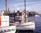 Nautical sweden Photography stockholm whitewash art lines converging swedish clouds soft wooden ship Boats on Strandvagen 8x11 fine art