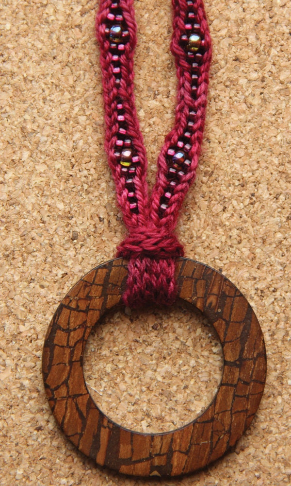 Mudra Necklace KIT- Oxblood