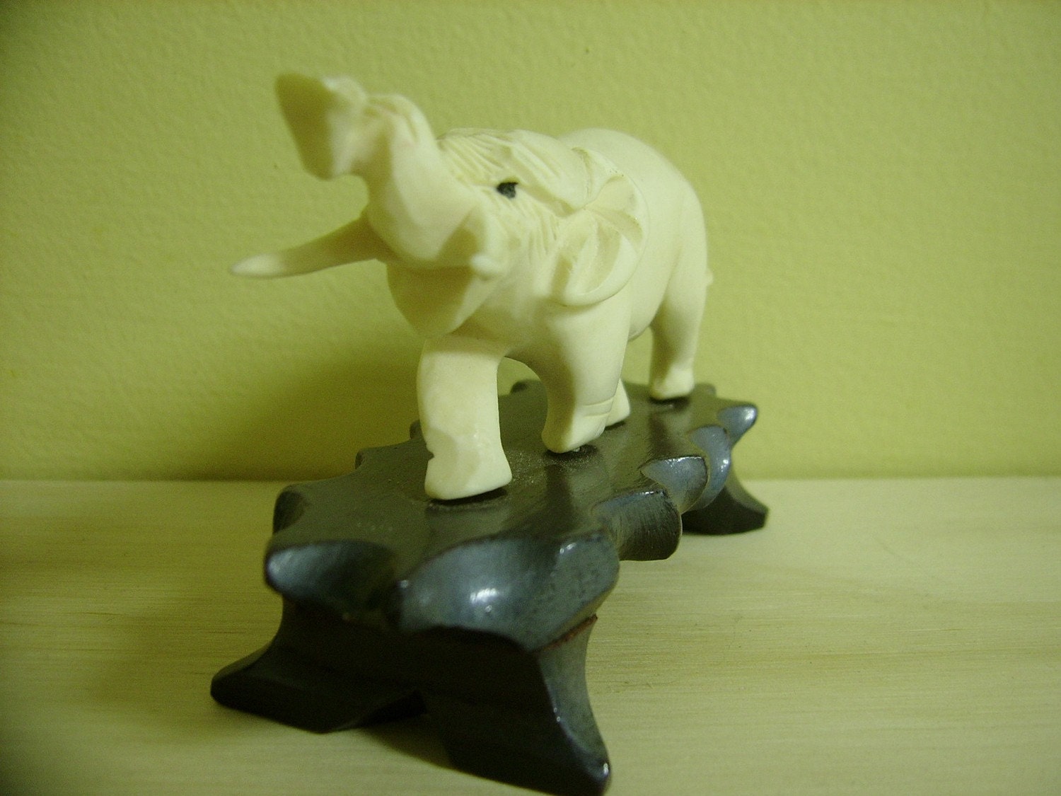 Ivory Elephant Carving
