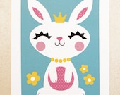 Mini Print - Princess Bunny