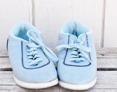 Sky Blue Womens Bowling Shoes, Size 7