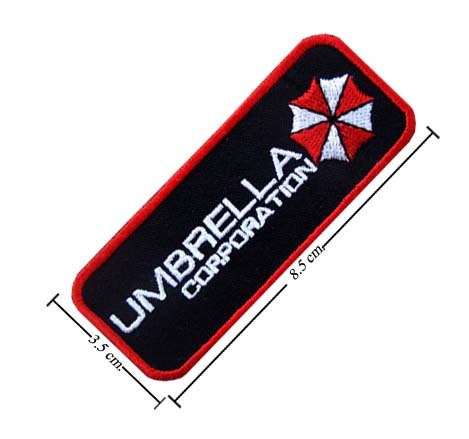 Free shipping Umbrella Corp Resident Evil Patch Badge