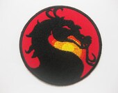 MORTAL KOMBAT  Sub-zero MK Patch Badge 8.5x8.5cm
