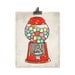 Print - Gumball Machine Illustration quirky doodle