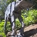 Imperial Walker (AT-AT) from recycled computer parts