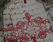 Victorian Love Gift Tags
