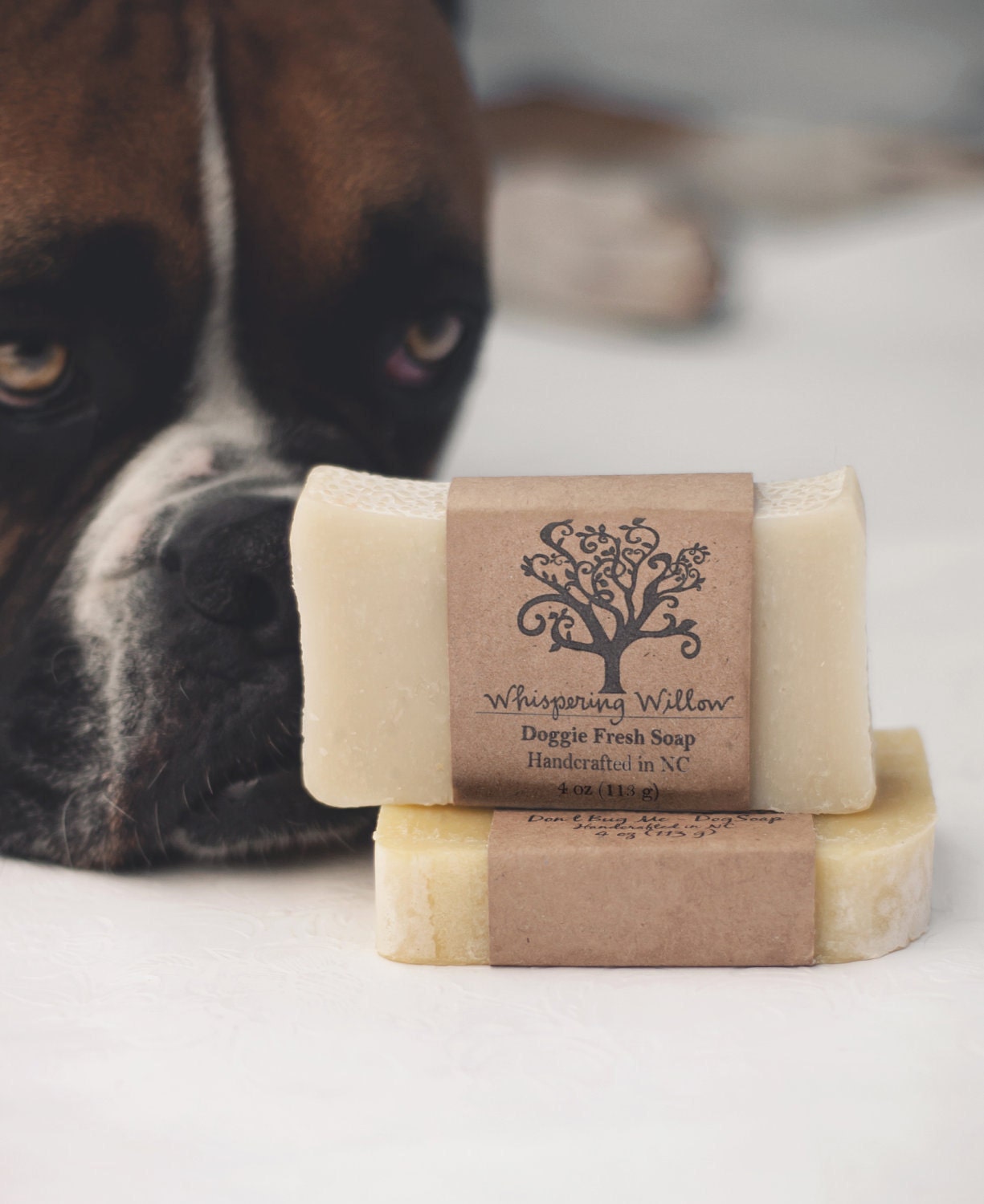 Dog Soap - Doggie Fresh All Natural Vegan Handcrafted Soap