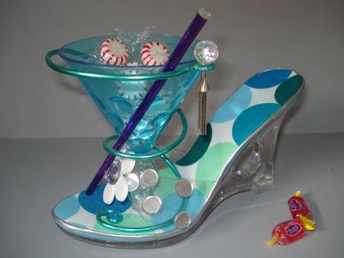 High Heel Party serve ware Candy Dish
