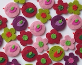Flower and bird Magnets