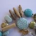 Beaded Necklace, Driftwood, Kazuri Beads, Semi Precious Stones