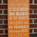 NEW Family Rules Sign - Let Life Be Imperfect  Typography Word Art  - pick your color