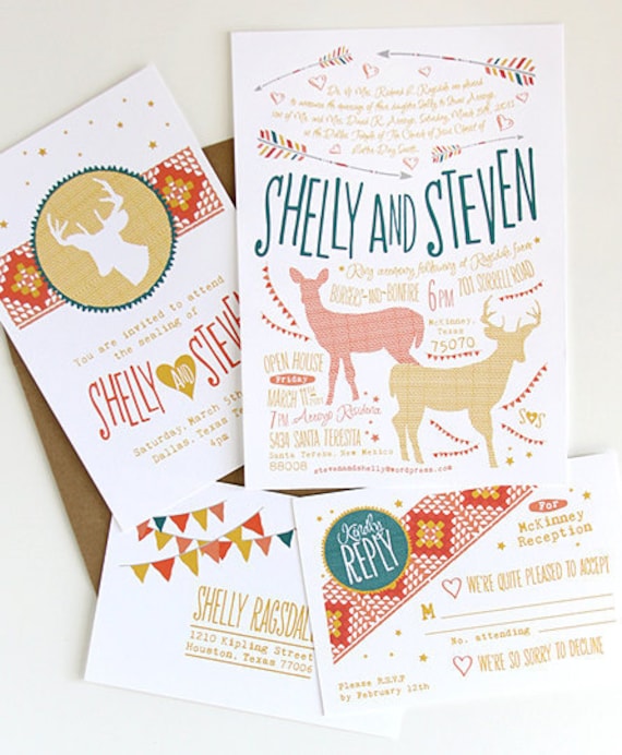 Custom (From Scratch) Wedding Invitation Design