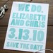 Urban Wood Type // Wedding Invitation Package