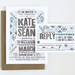 Custom (From Scratch) Wedding Invitation Design