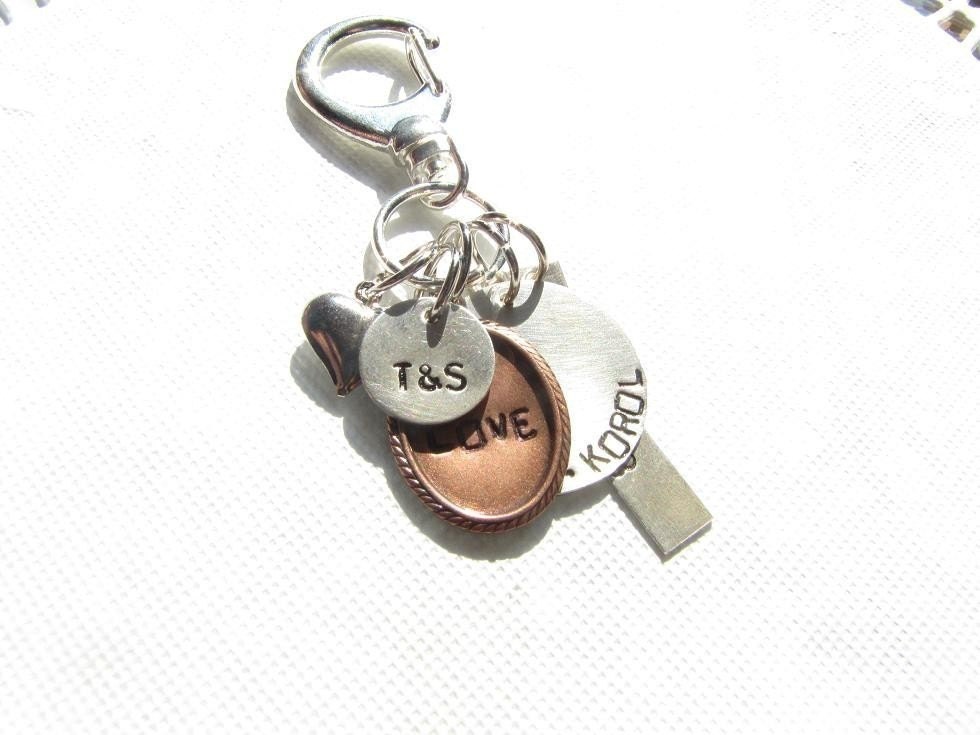 Mixed Family Swivel Keychain