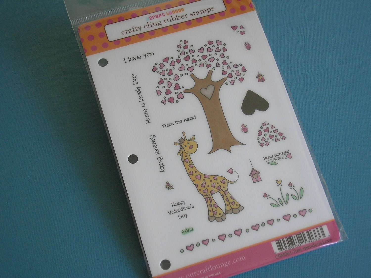 Tree-Medous Love Rubber Stamp Set