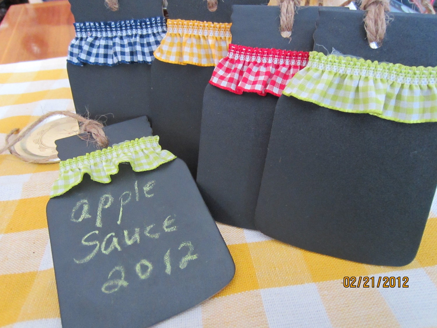 DIY Chalkboard Tags-Blackboard Vinyl Labels-Chalkboard Canning Jar Tags-Vinyl Chalkboard Mason Jars-Rustic Wedding